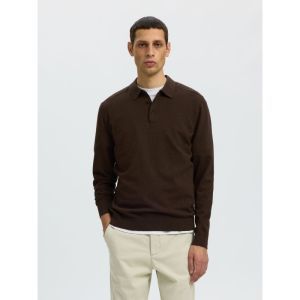 SLMBERG LS KNIT POLO NOOS 180751001 Delic